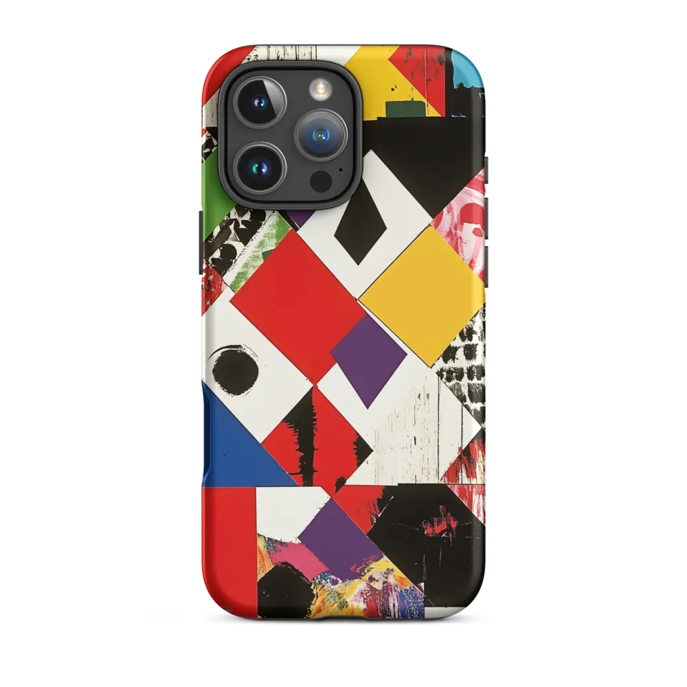 Abstract Geometric Collage | Phone Case