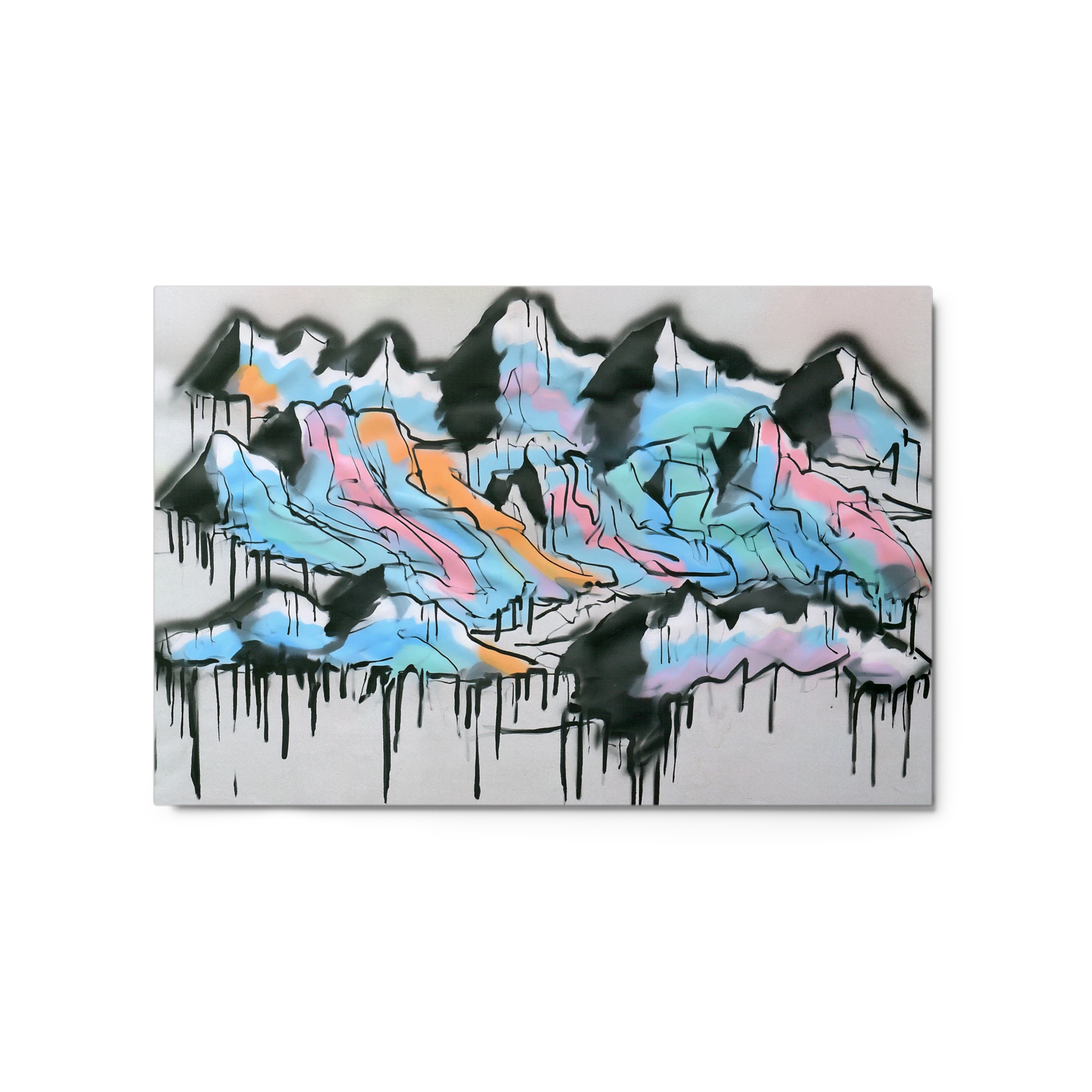 Pastel Peak Graffiti