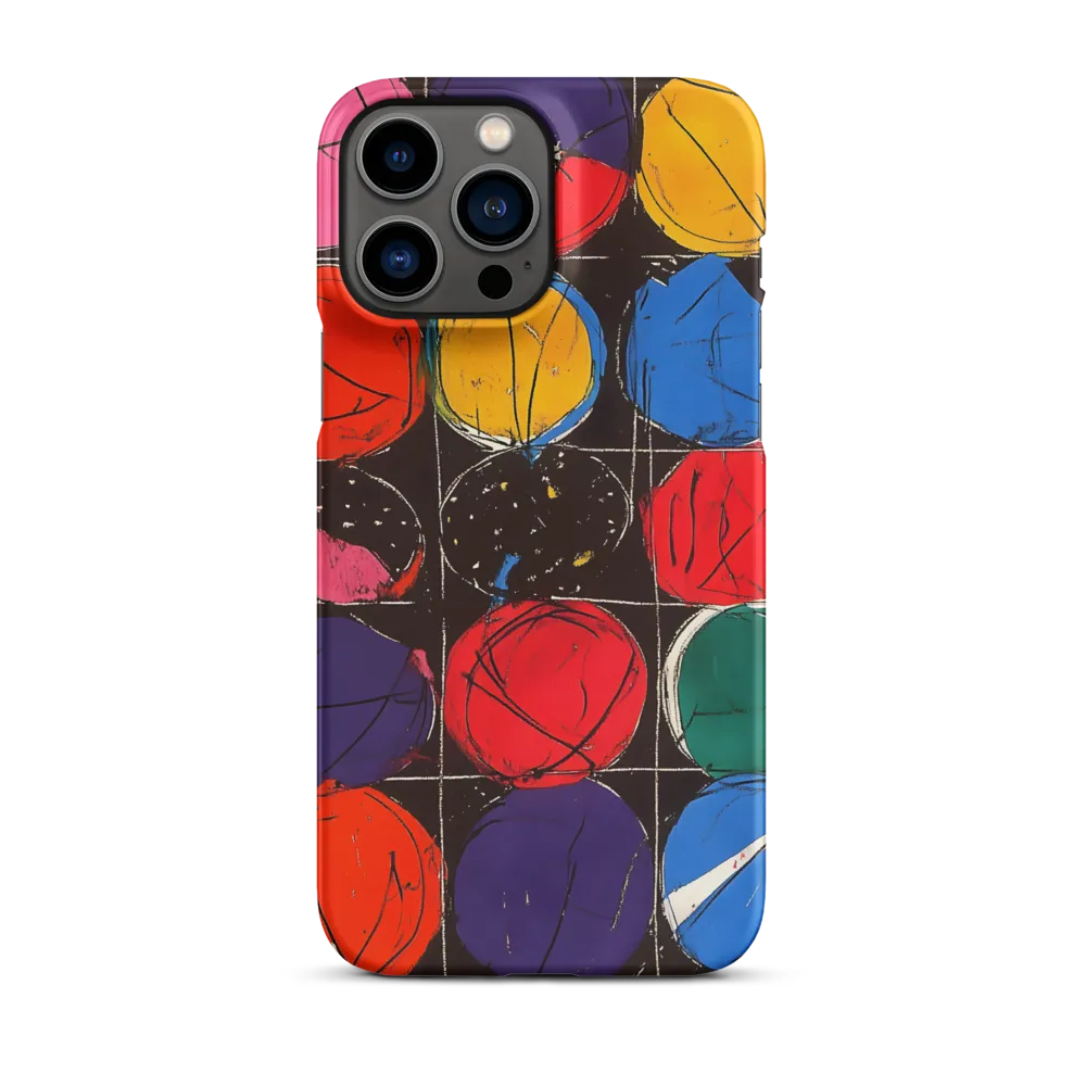Abstract Geometric Circles Design | Phone Case