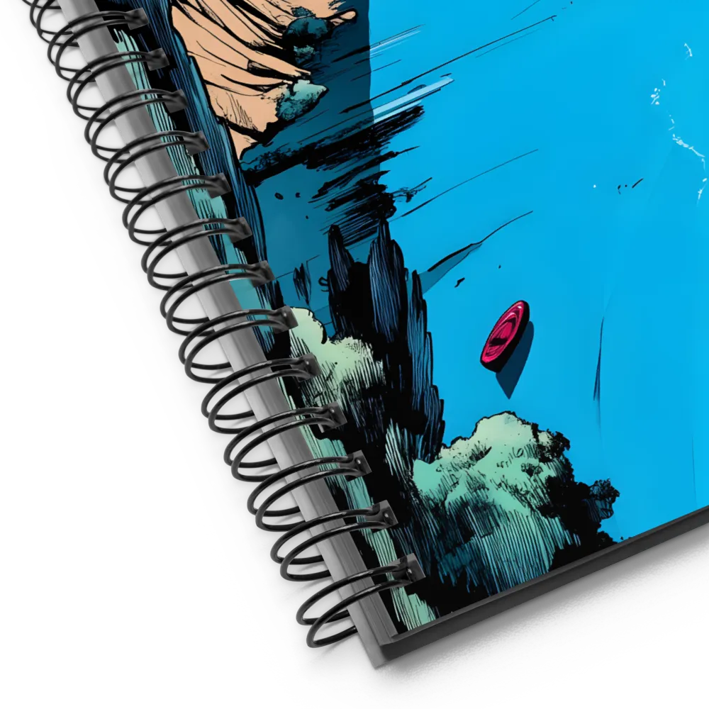 Vibrant Canyon River 
 Spiral Notebook | 140 pages