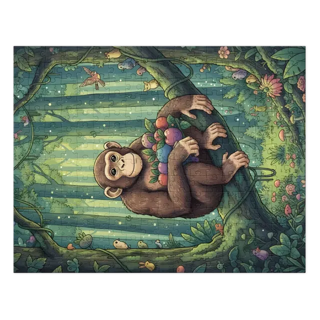 Forest Chimp | Jigsaw Puzzles