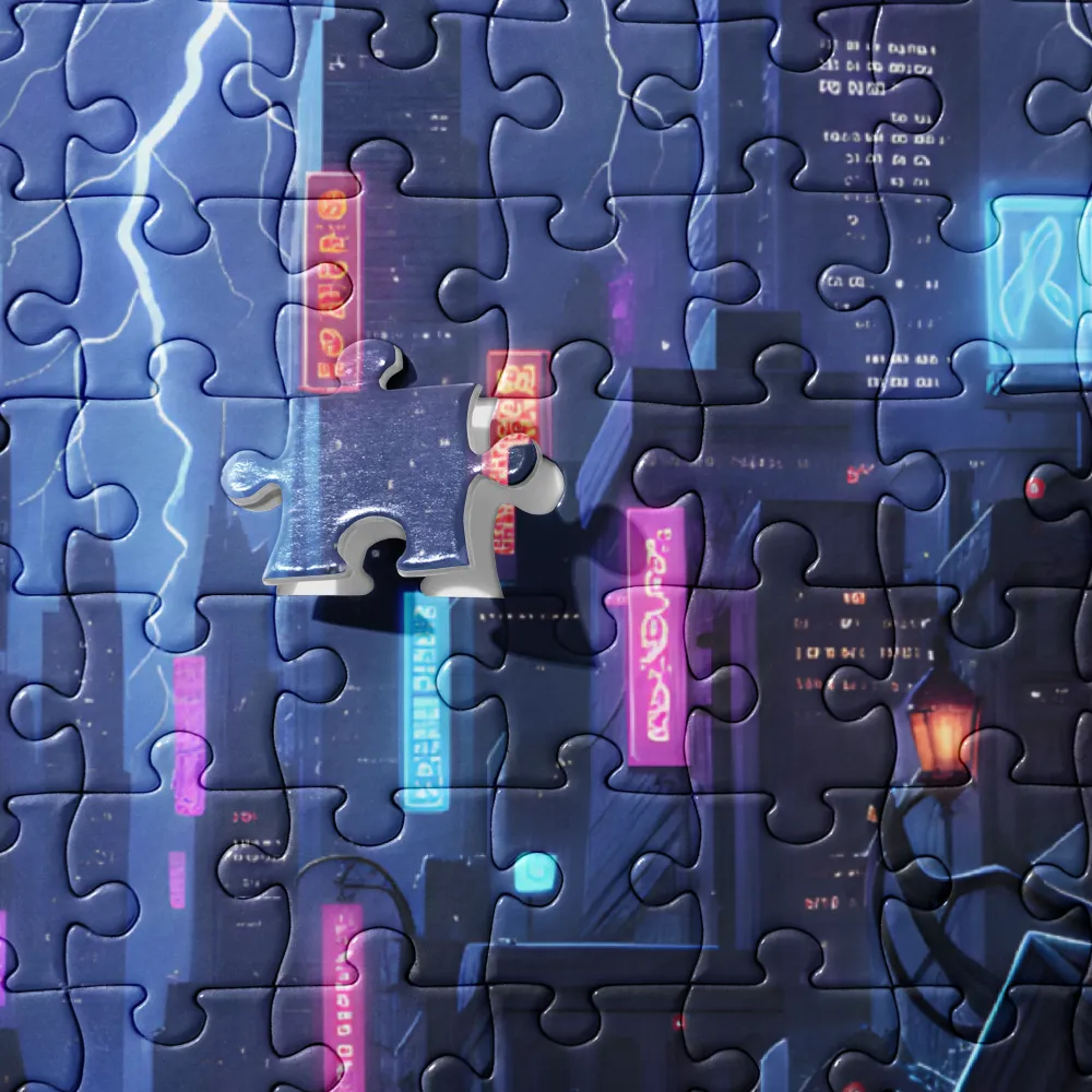 Electric Necropolis 
 Jigsaw Puzzle