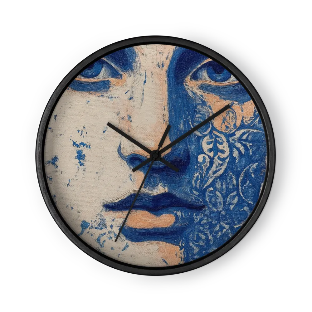 Cerulean Gaze | Wall Clock