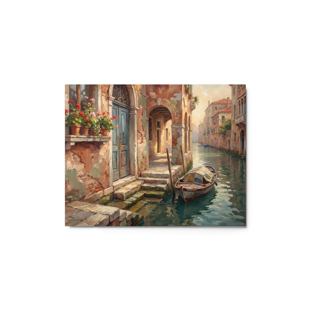 Venetian Canal Twilight 
 Art Print | 16″x 20″