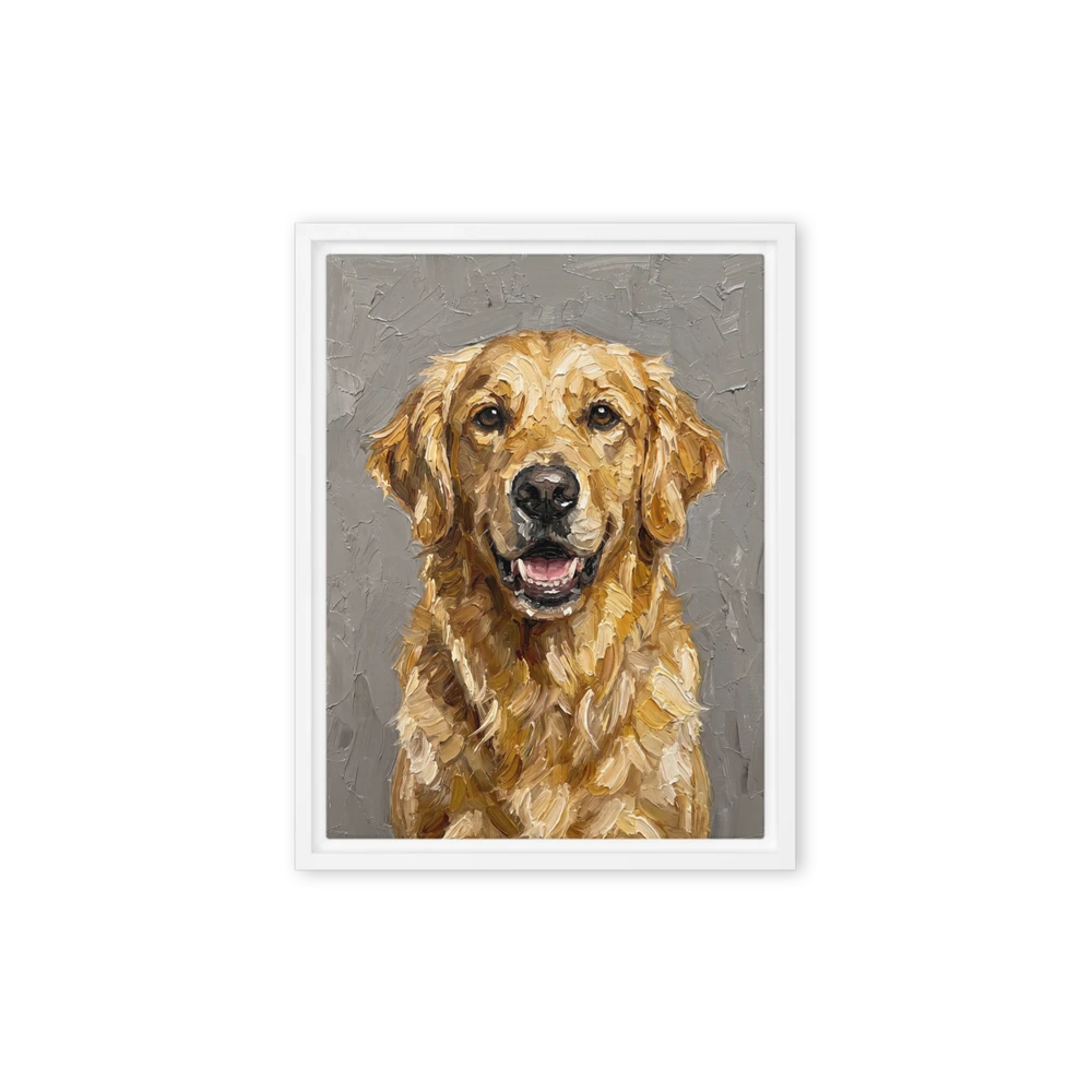 Pet Portrait — Impasto