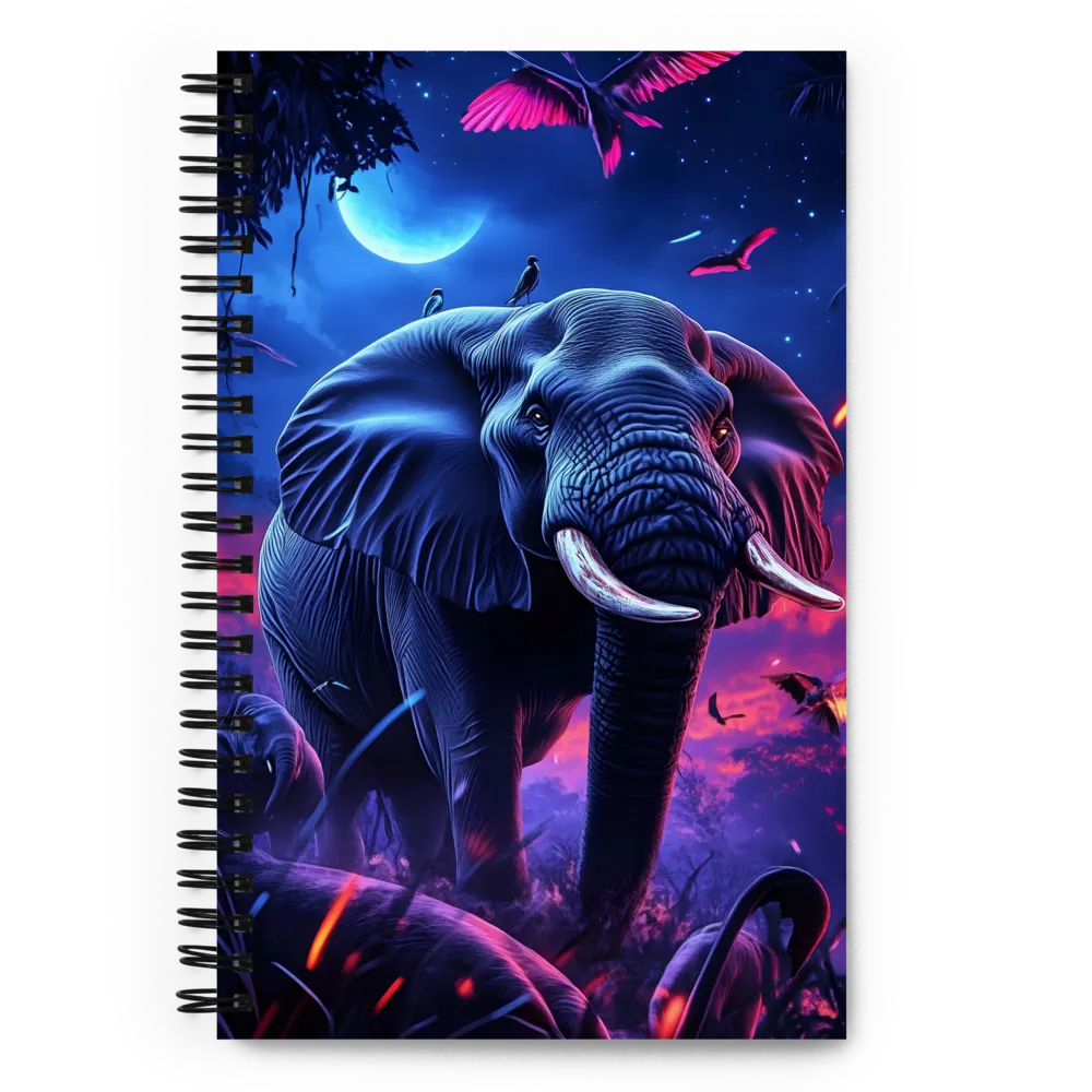 Ethereal Majesty: The Elephant of Twilight