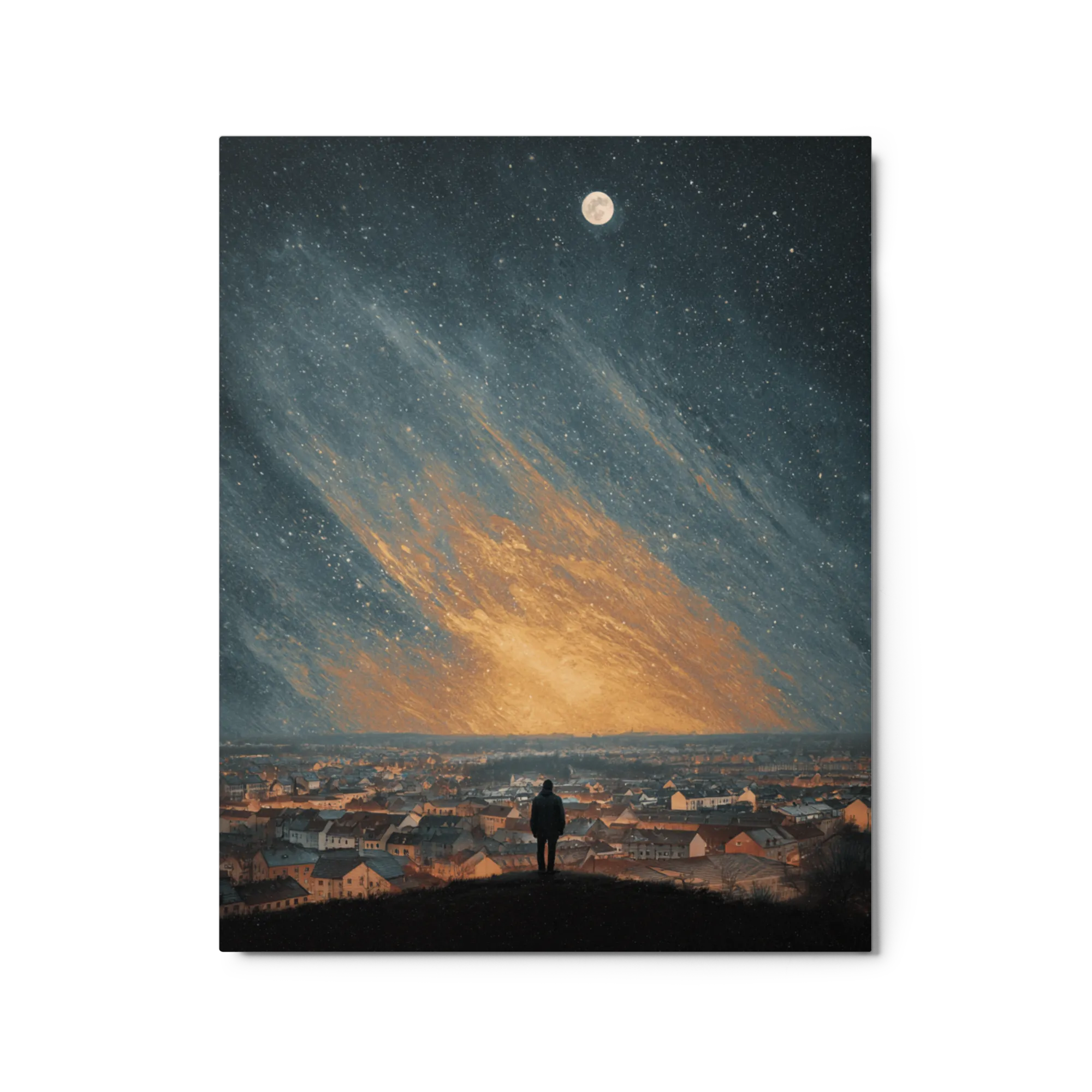 Silent Watcher 
 Canvas | 12″x 12″