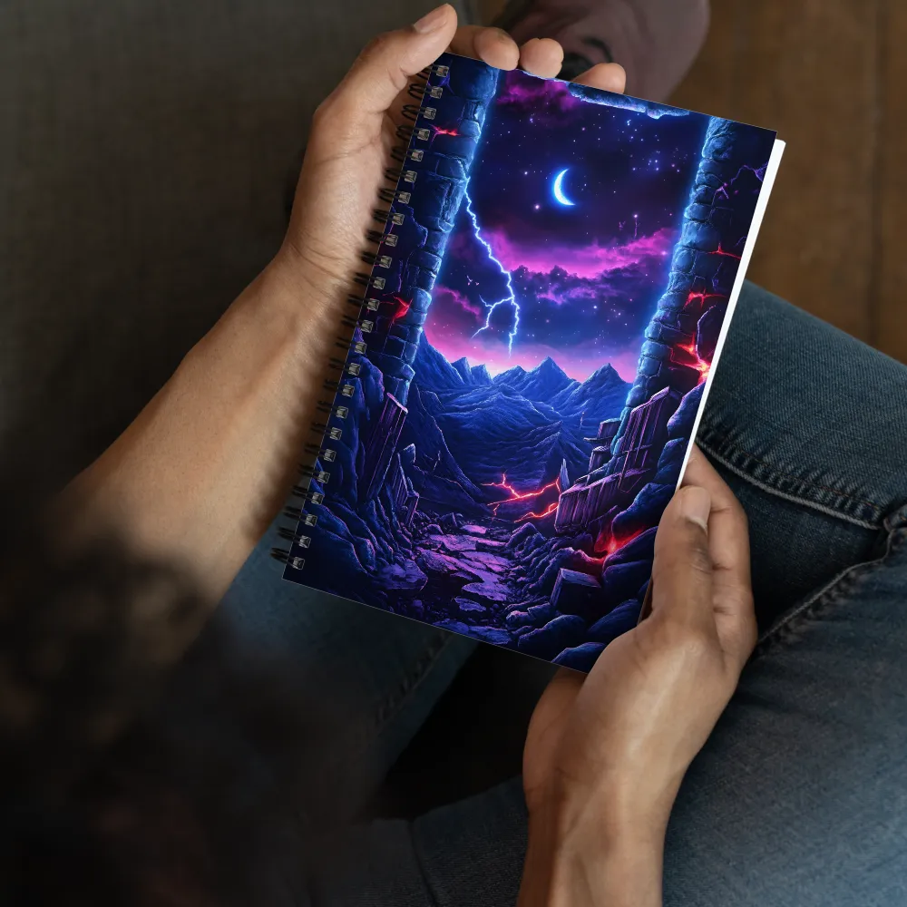 Portal to the Cosmic Realm 
 Spiral Notebook | 140 pages