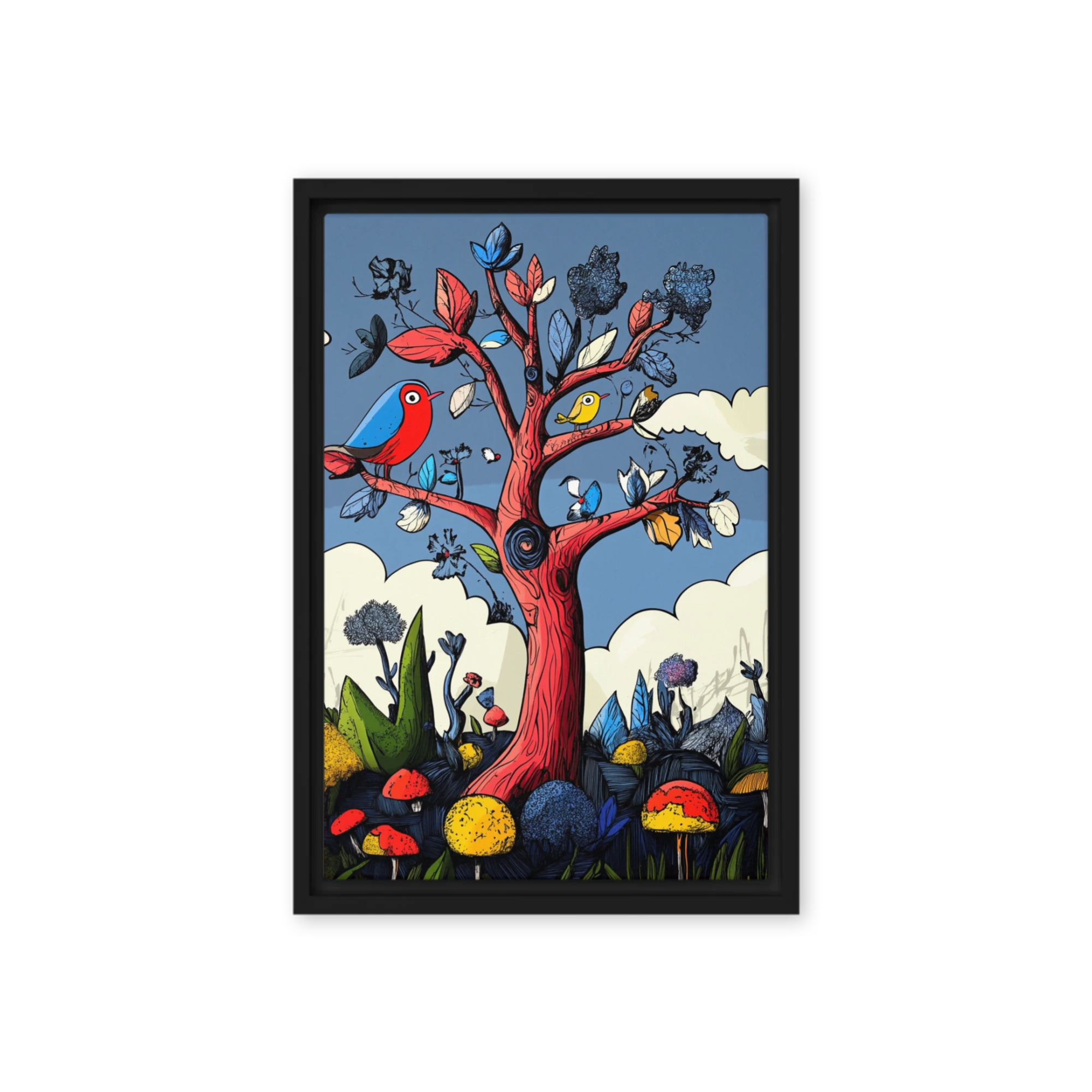 Enchanted Forest Birds | Art Print