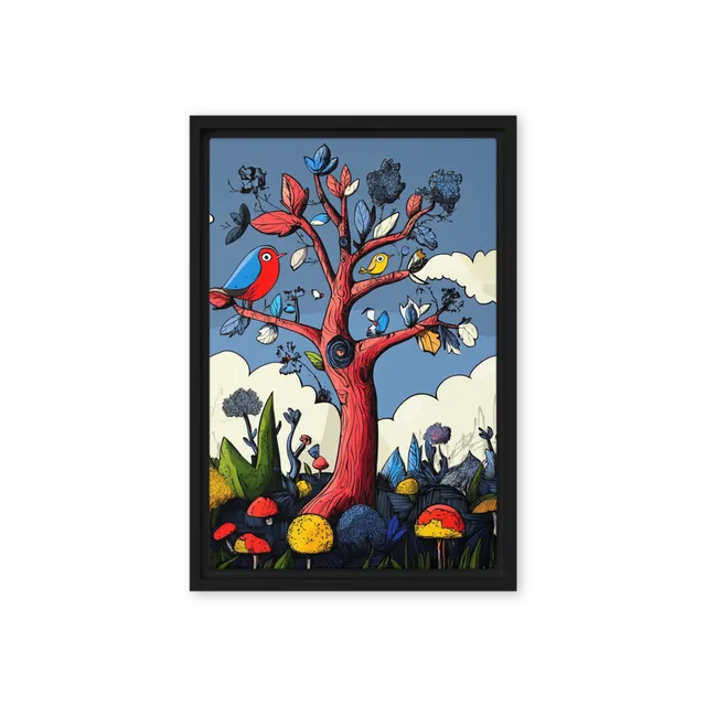 Enchanted Forest Birds | Art Print