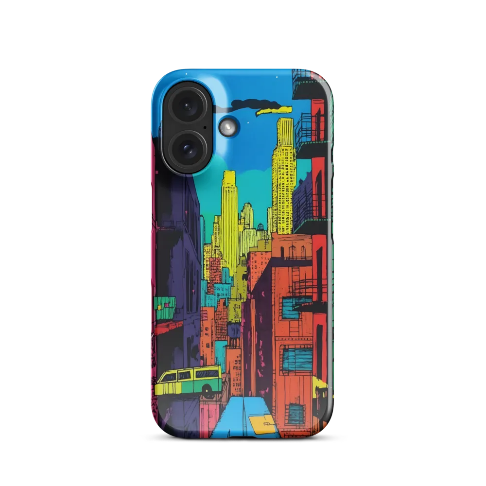 Urban Neon Skyline 
 Samsung Galaxy S25 | Snap Case