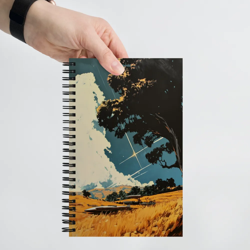 Golden Horizon Patrol 
 Spiral Notebook | 140 pages