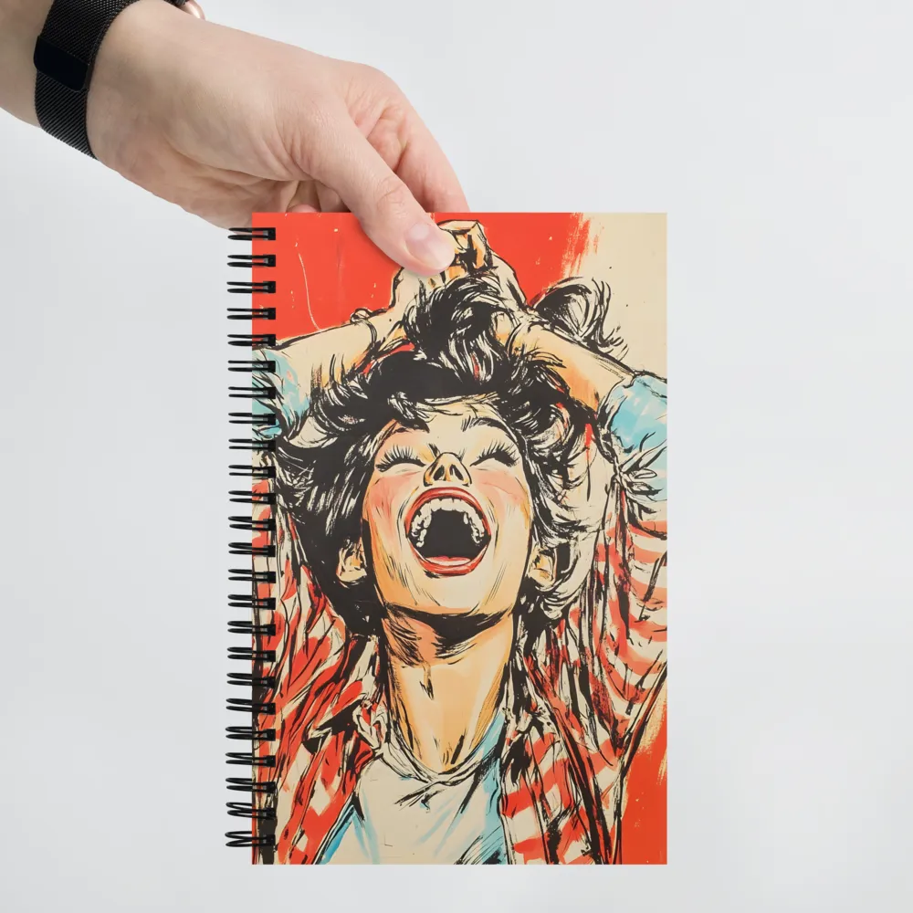 Pop Art Outburst 
 Spiral Notebook | 140 pages