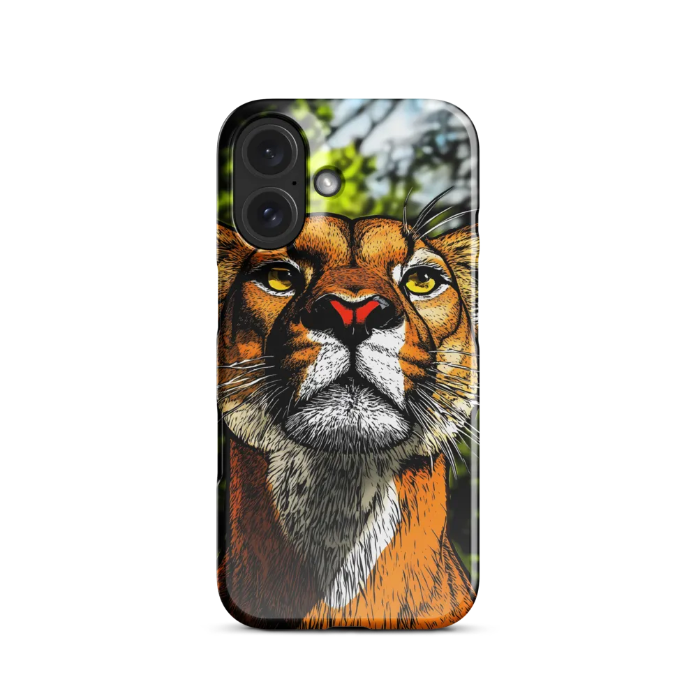 Stylized Cougar Portrait 
 Samsung Galaxy S20 Ultra | Snap Case