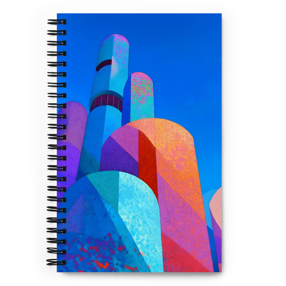 Chromatic Cityscape 
 Spiral Notebook | 140 pages
