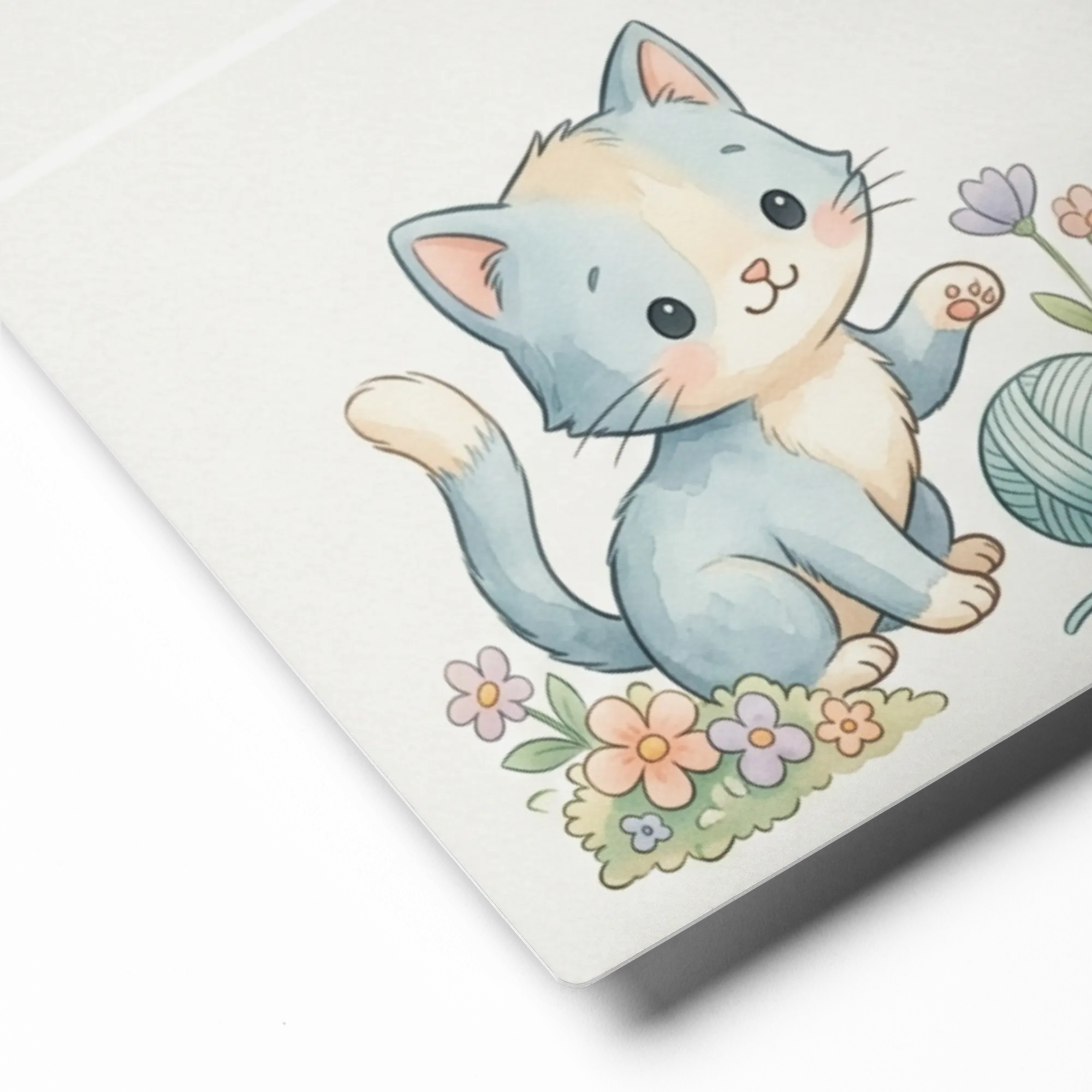 Whimsical Animal Friends 
 Canvas | 10″x 10″
