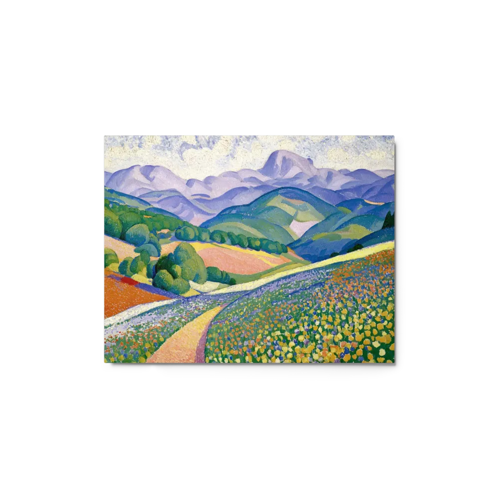 Hills of Lavender and Gold