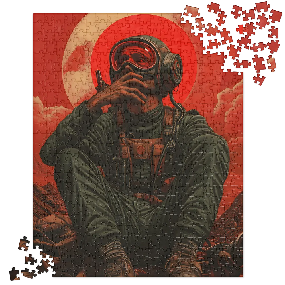 Silent Watch on the Red Planet 
 Jigsaw Puzzle
