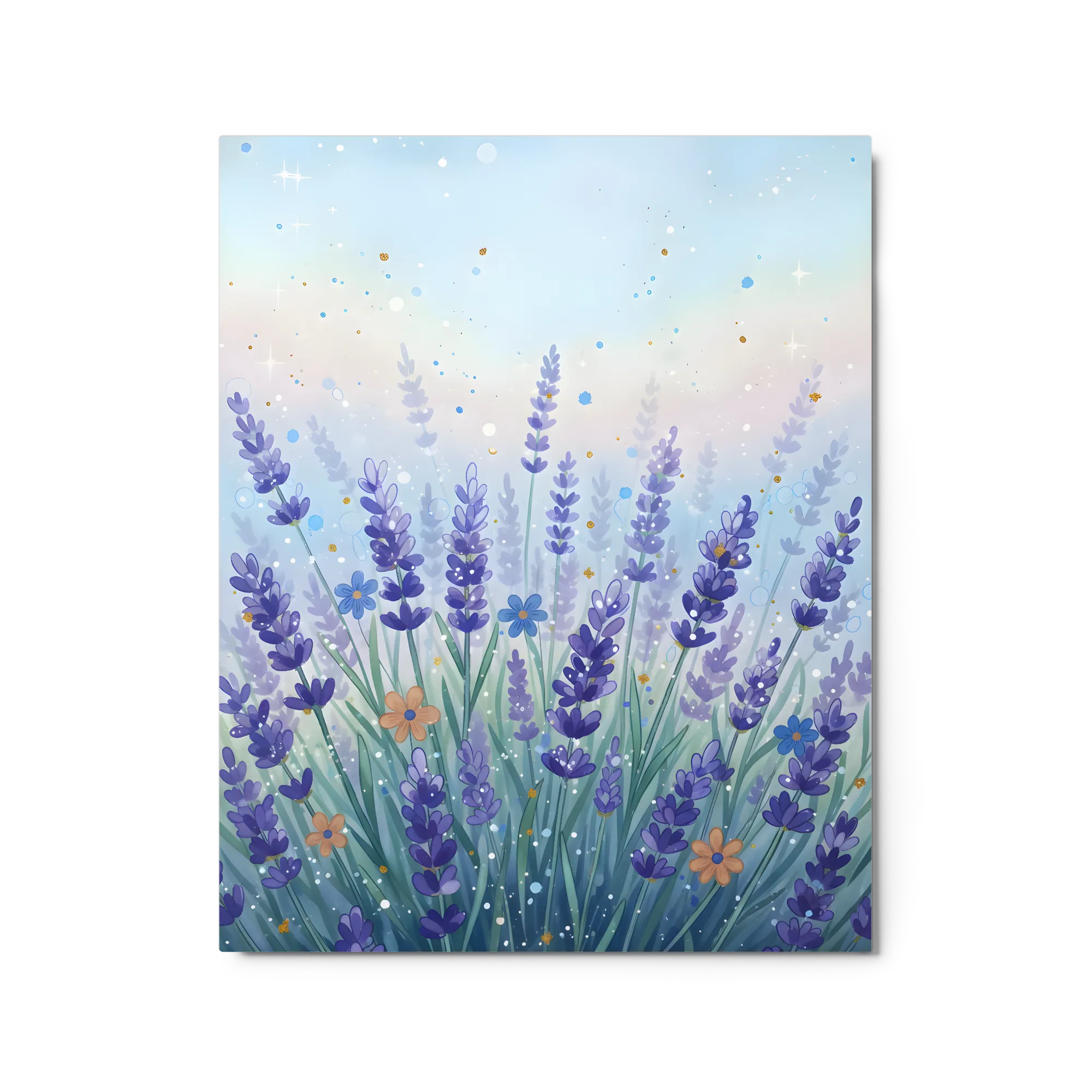 Serene Lavender Garden