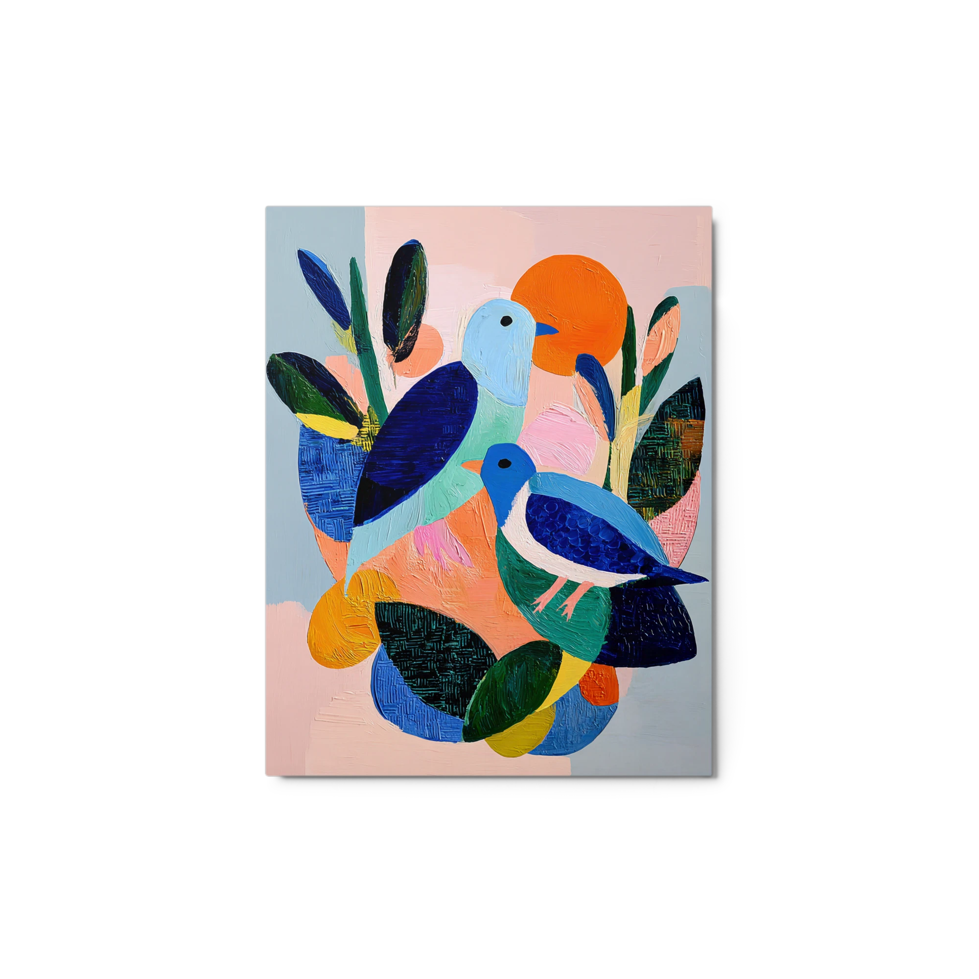 Two Birds in Color