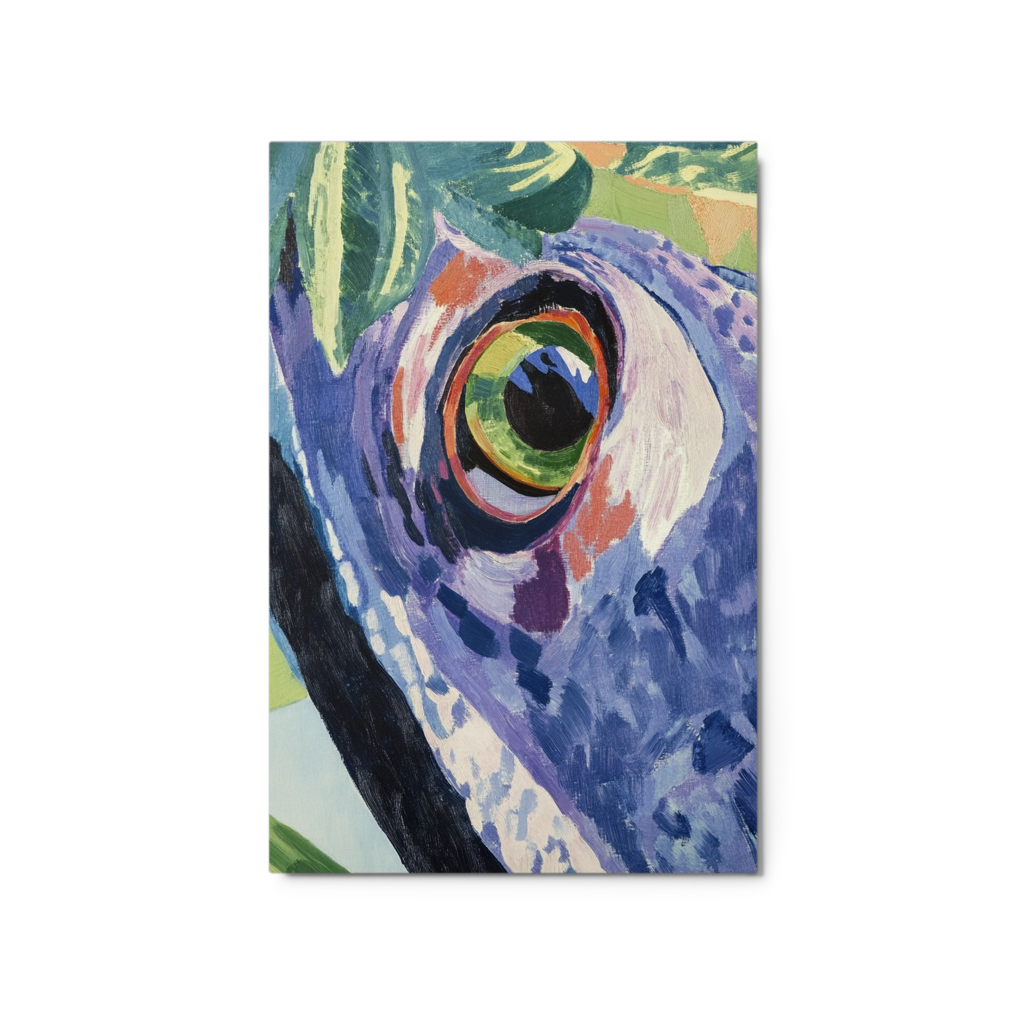 Vibrant Frog Close-Up