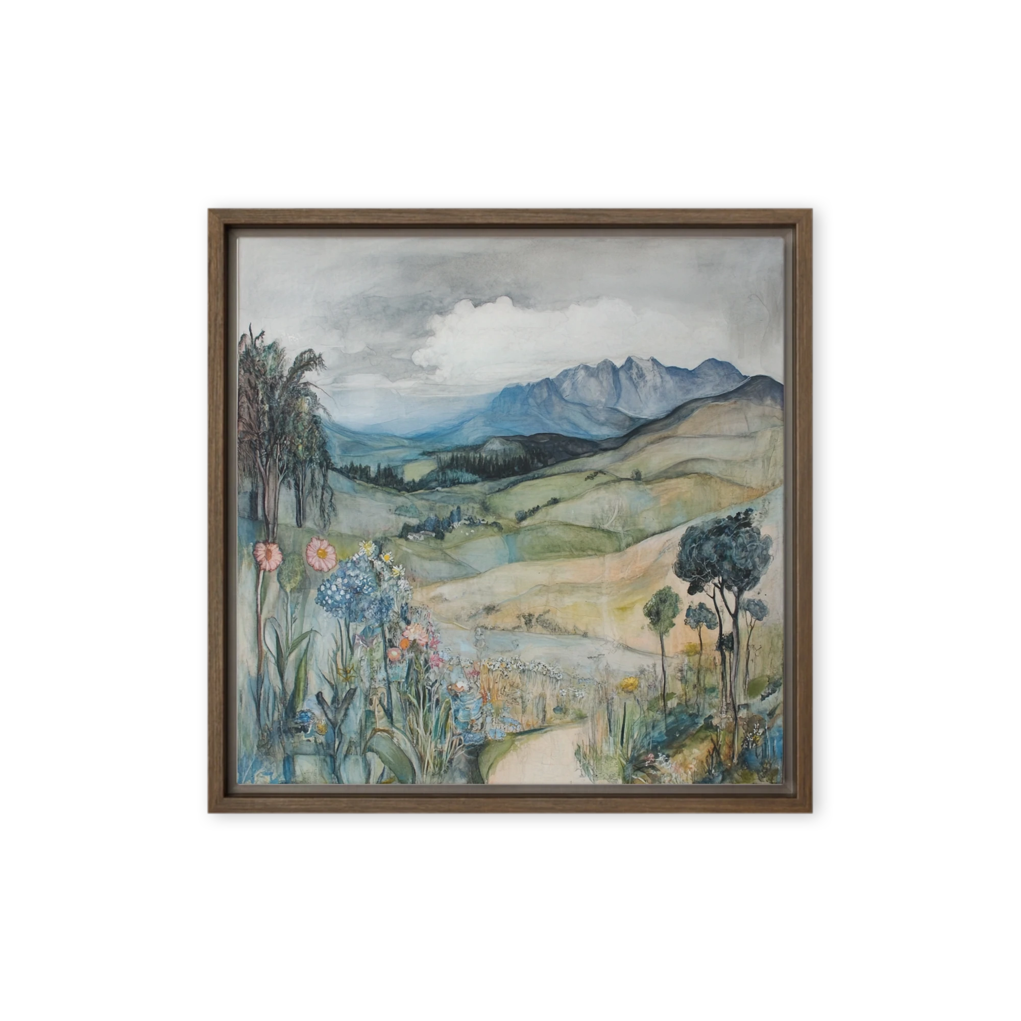 Mountain Meadow in Bloom | Art Print