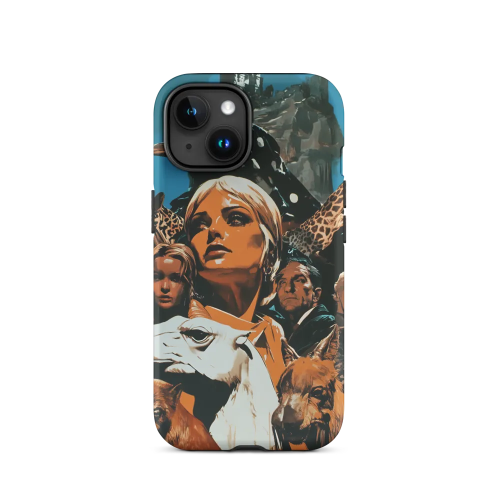 Surreal Animal and Human Composition | Phone Case