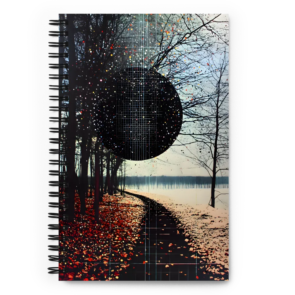 Cosmic Forest Path 
 Spiral Notebook | 140 pages
