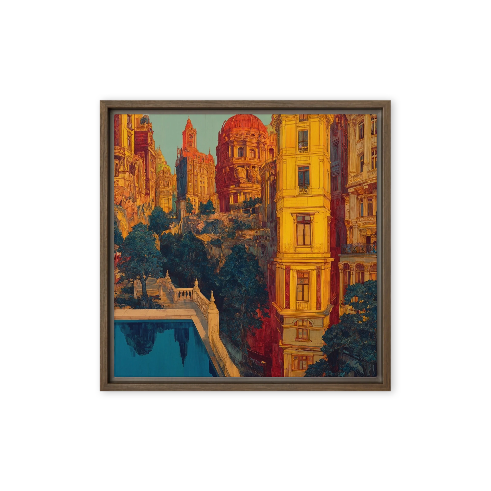 Golden Citadel Reflection