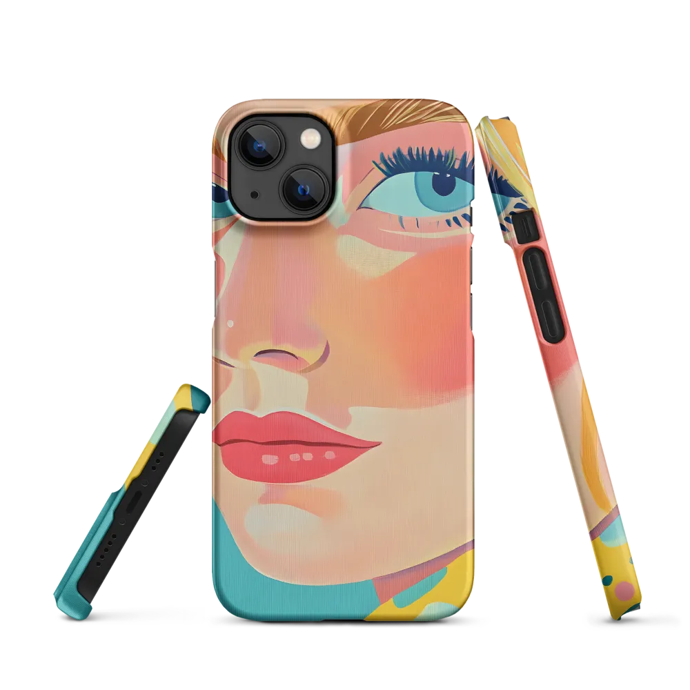 Vibrant Female Portrait | Phone Case