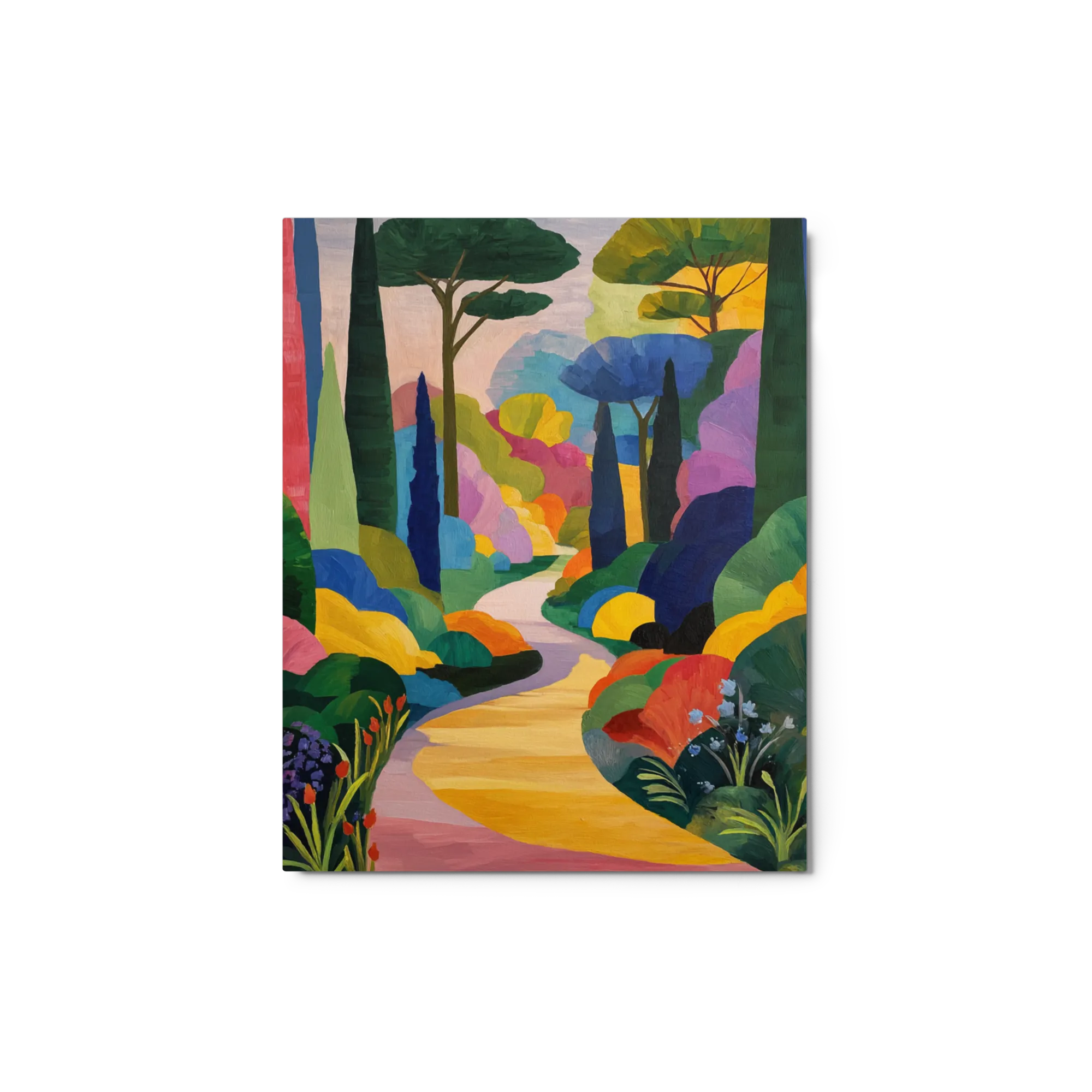 Winding Garden Path