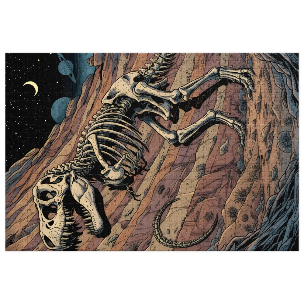 Midnight Tyrannosaur | Jigsaw Puzzles