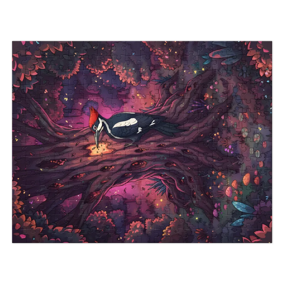 Enchanted Woodpecker | Jigsaw Puzzles