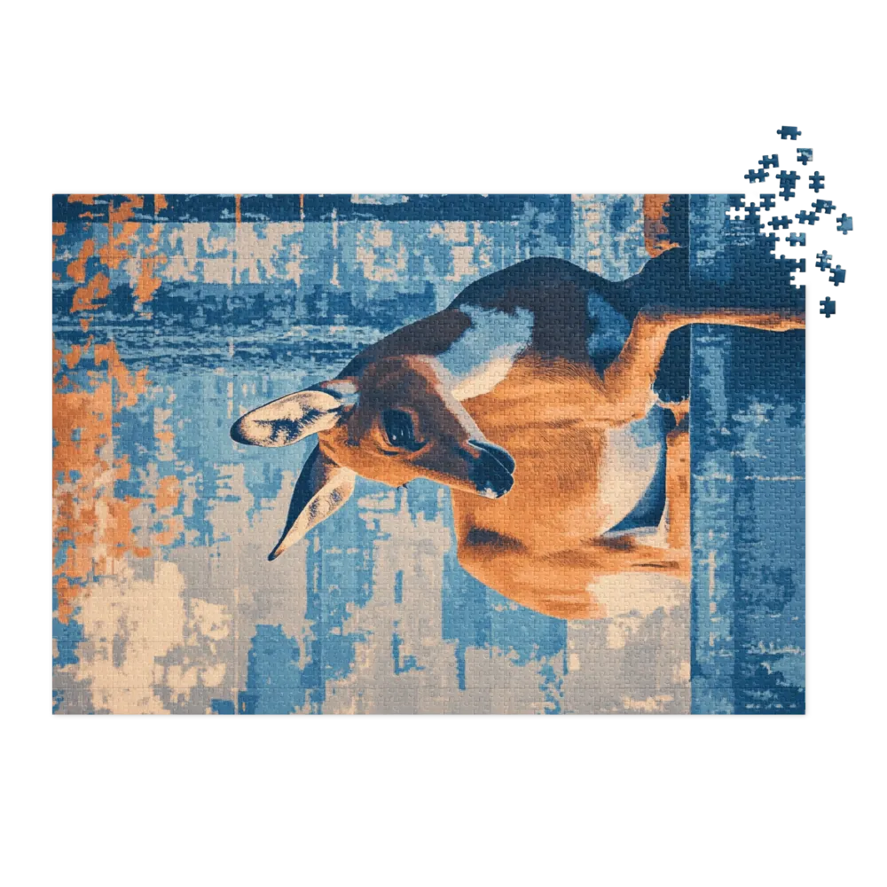 Stylized Deer Artwork