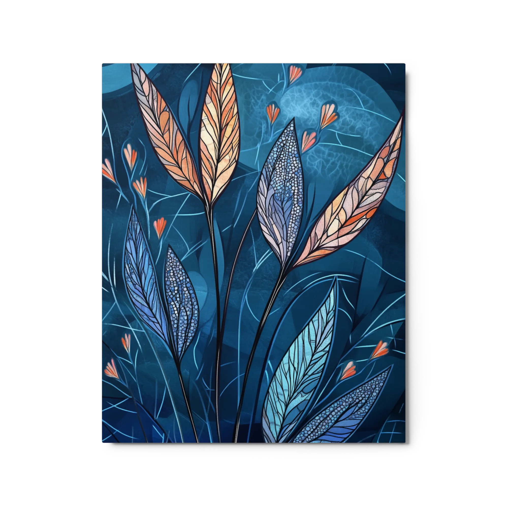 Art Nouveau Botanical Serenity