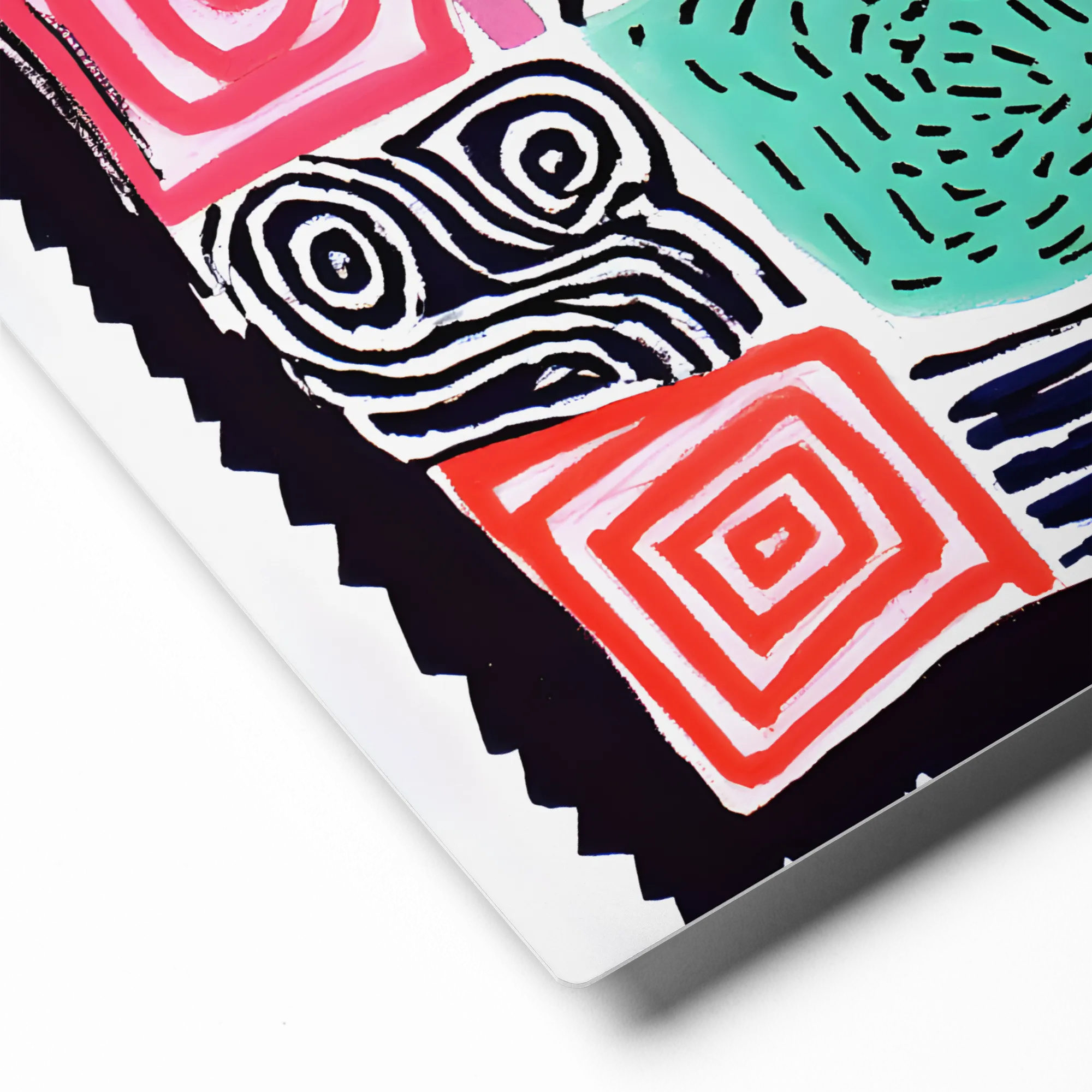 Abstract Geometric Harmony 
 Canvas | 8″x 8″