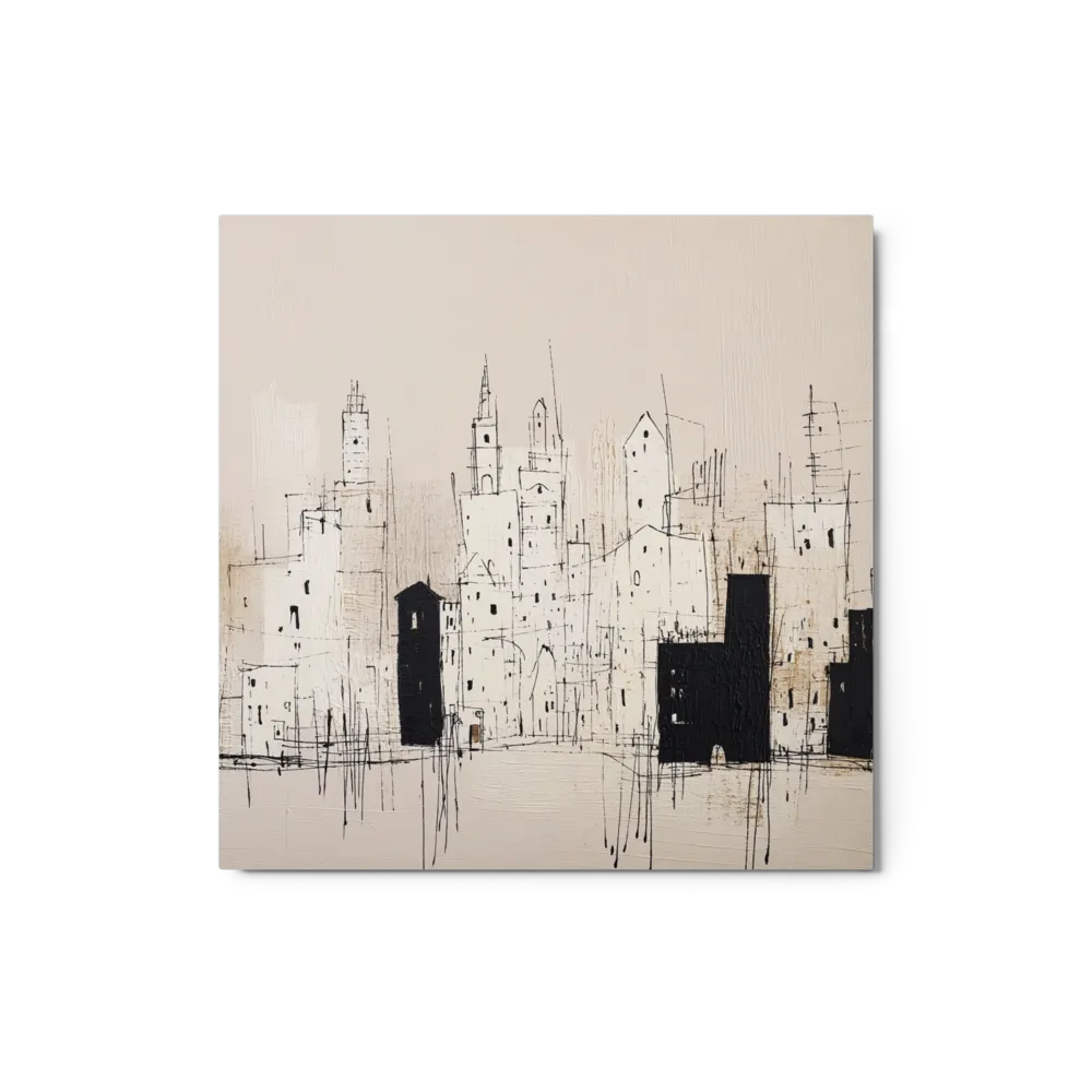Urban Lines 
 Metal Print | 16″x 20″