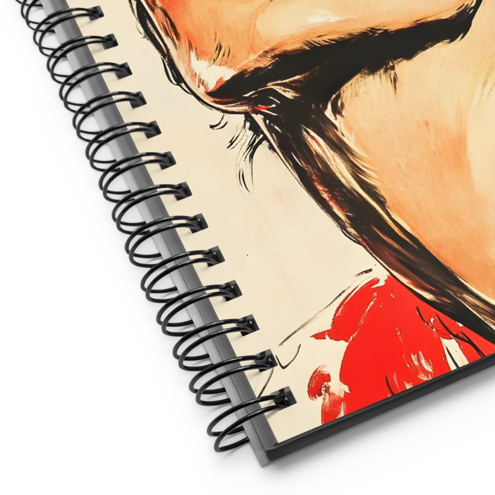 Retro Pop Gaze 
 Spiral Notebook | 140 pages