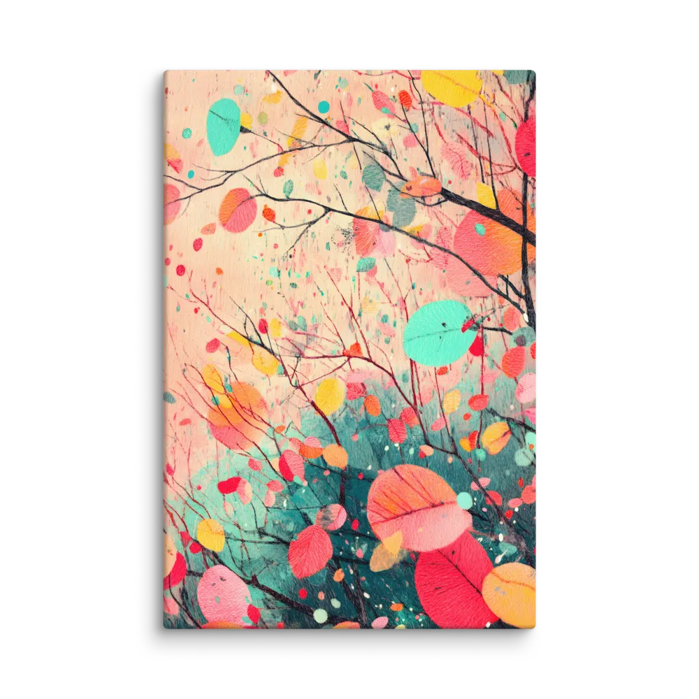 Vibrant Branch Dance 
 Canvas | 32″x 48″