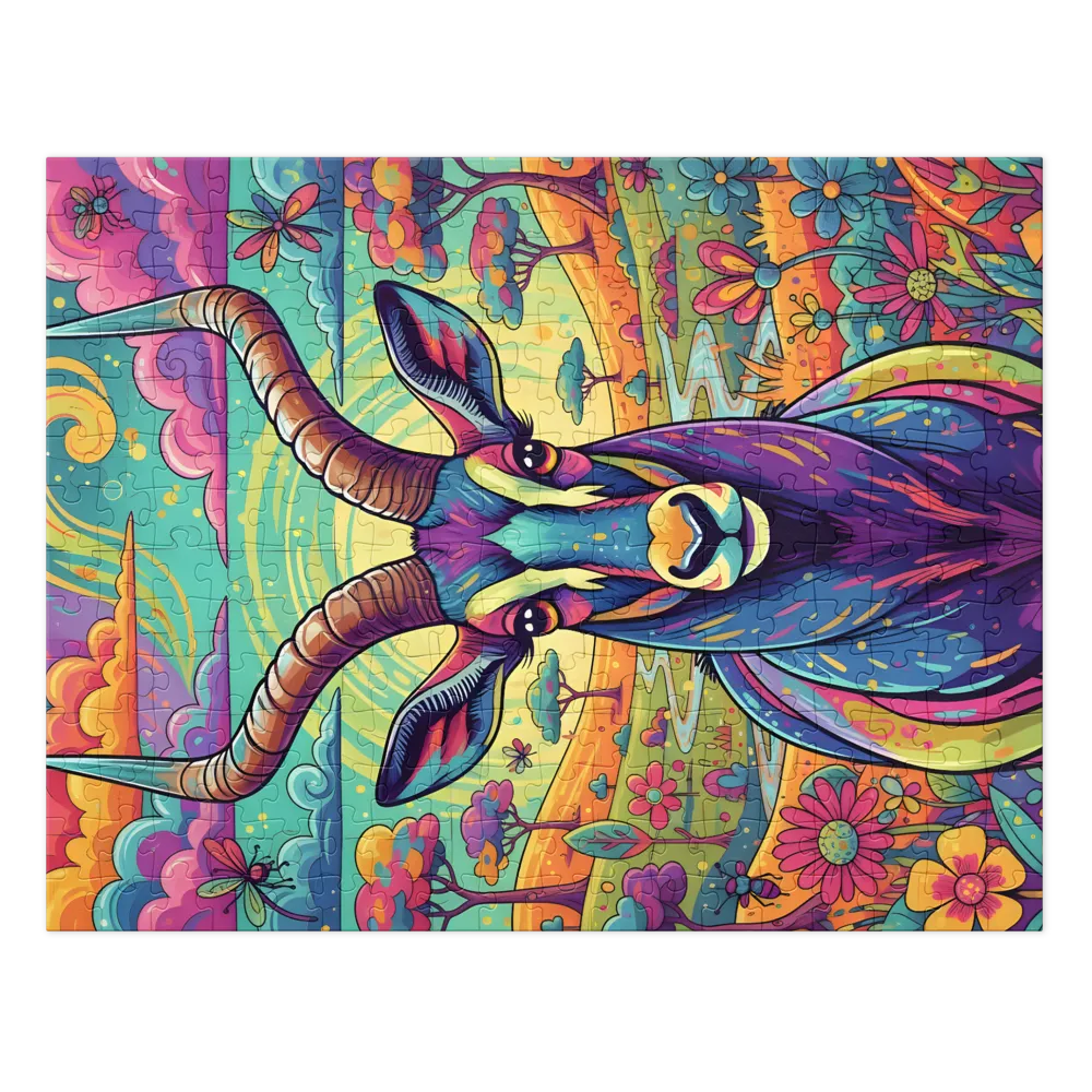 Prismatic Antelope | Jigsaw Puzzles