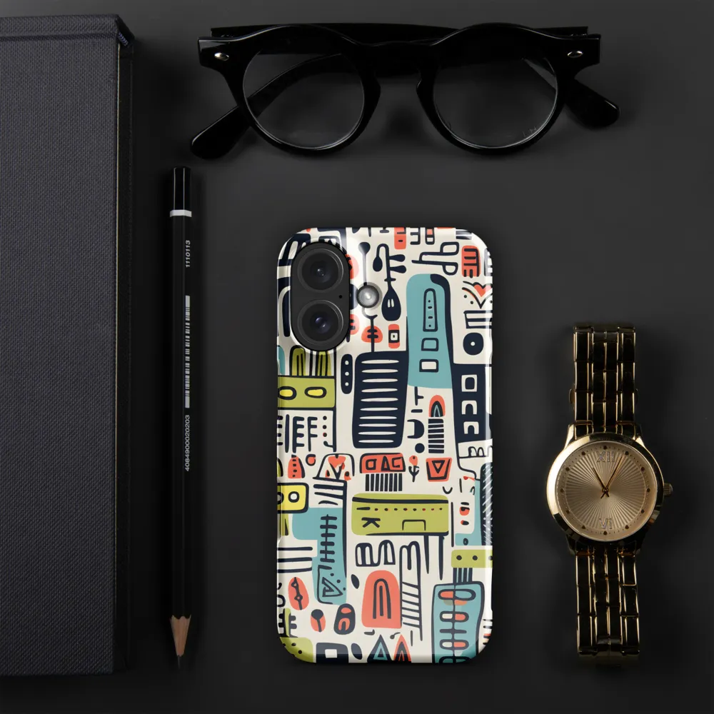 Urban Abstract Circuitry 
 iPhone 15 Pro Max | MagSafe® Tough Case