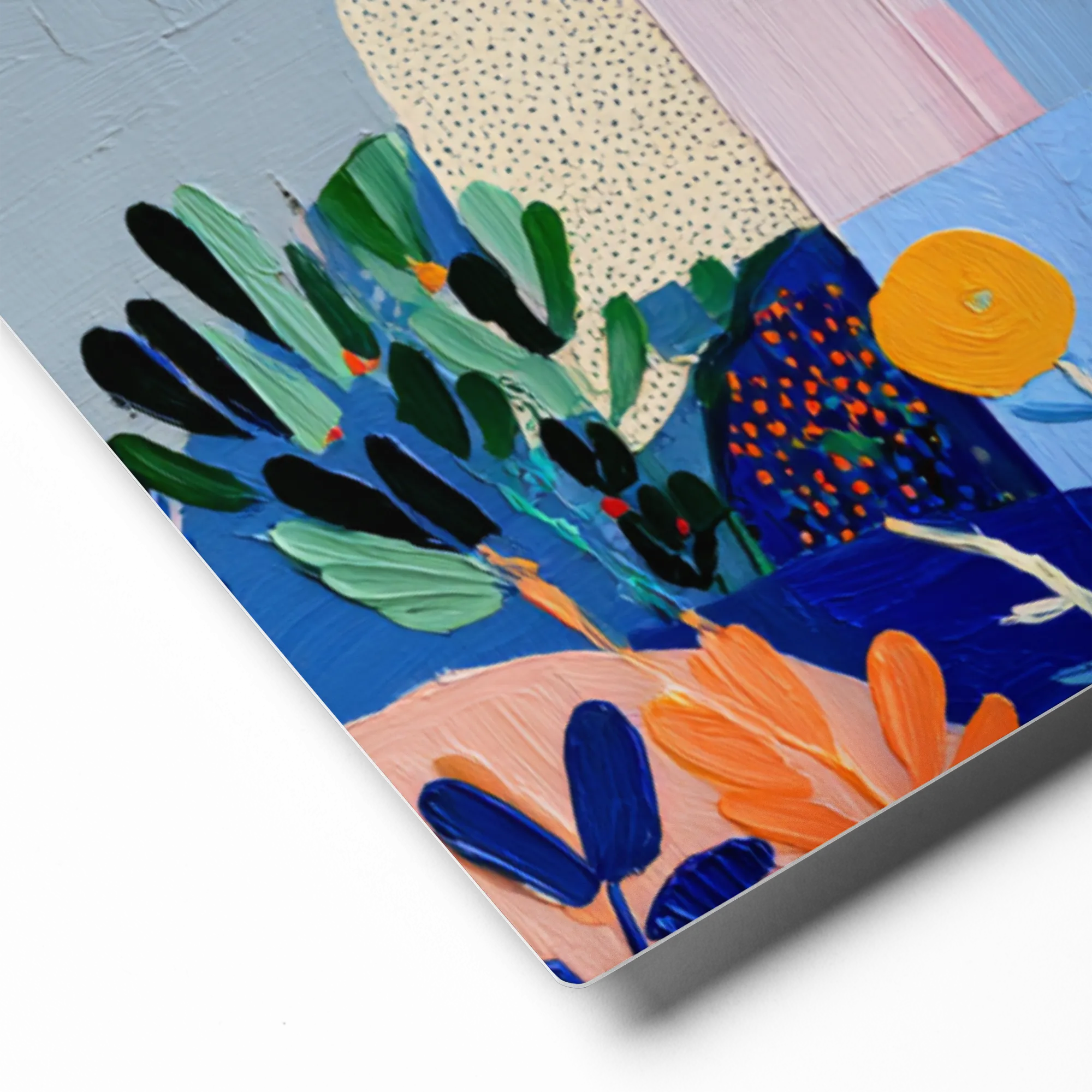 Sunny Hillside Sanctuary 
 Canvas | 24″x 30″