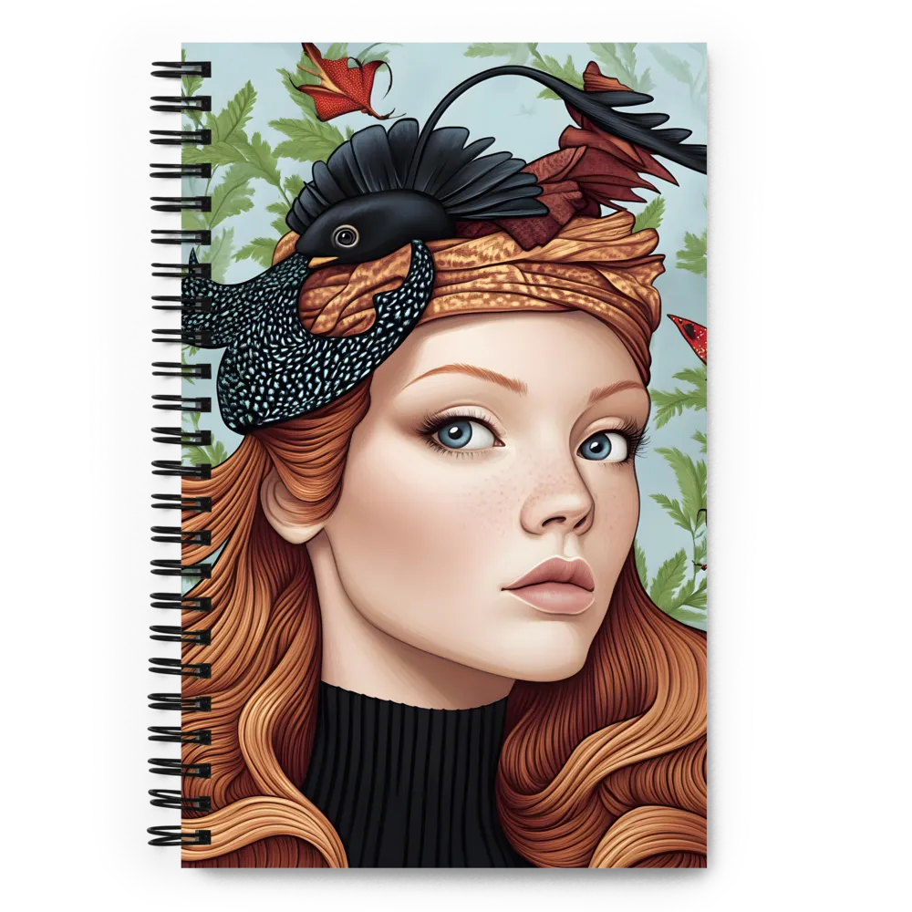 Feathered Reverie 
 Spiral Notebook | 140 pages