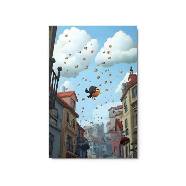 Whimsical Sky Flight | Art Print