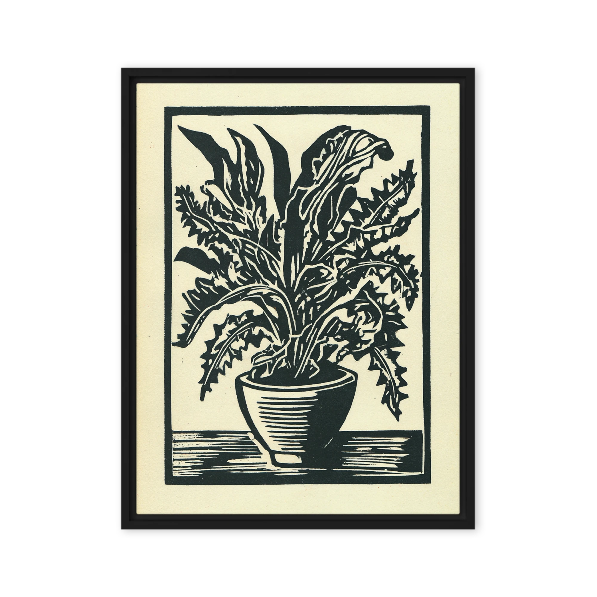 Potted Botanical Print