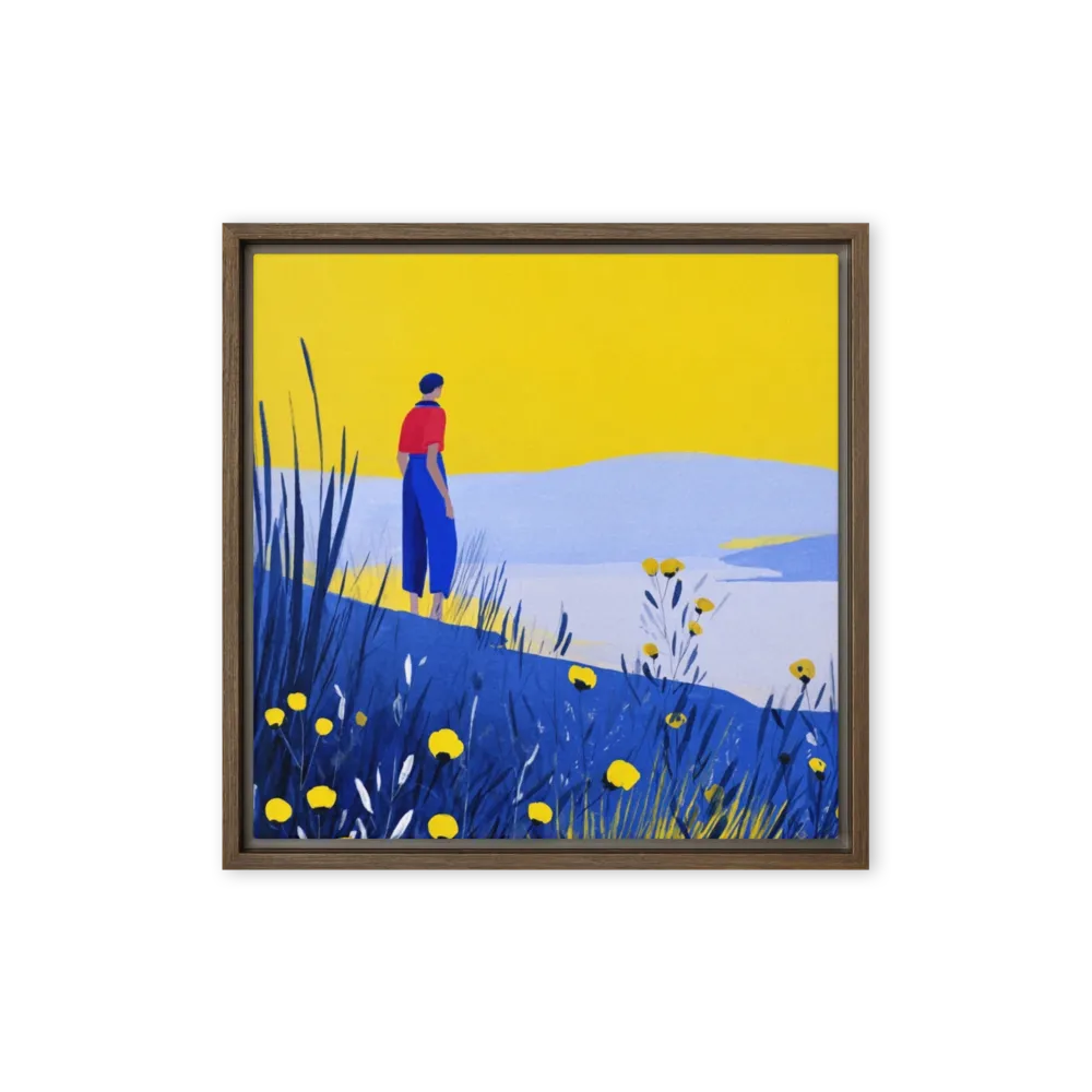 Yellow Sky Horizon | Art Print