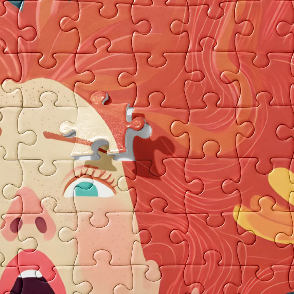 Overwhelmed Bloom 
 Jigsaw Puzzle