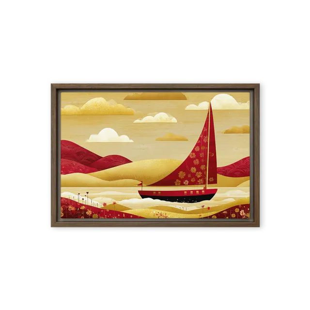 Golden Sails | Art Print