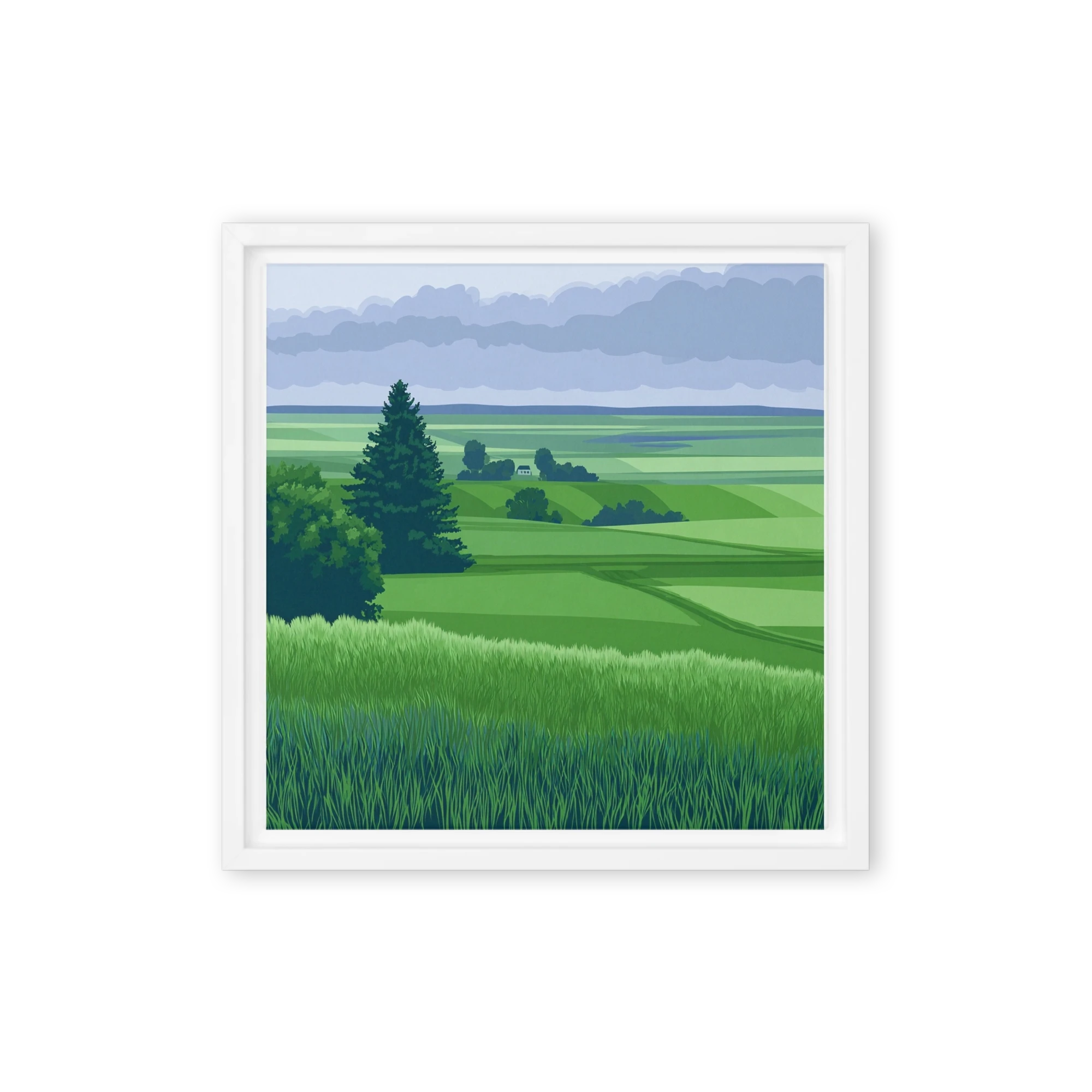Rolling Green Fields