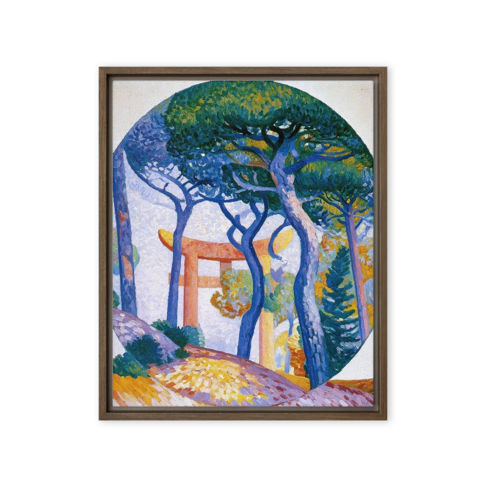 Torii Gate Among Pines | Art Print
